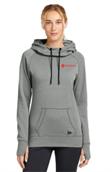Image of New Era Women's Tri-Blend Fleece Pullover Hoodie